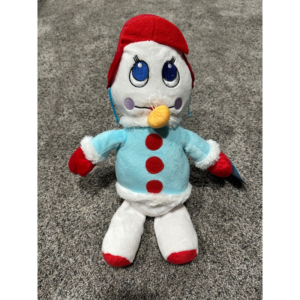 Sugar Loaf Holiday Collection Snowman‎ Plush Blue Coat Red Hat NWT